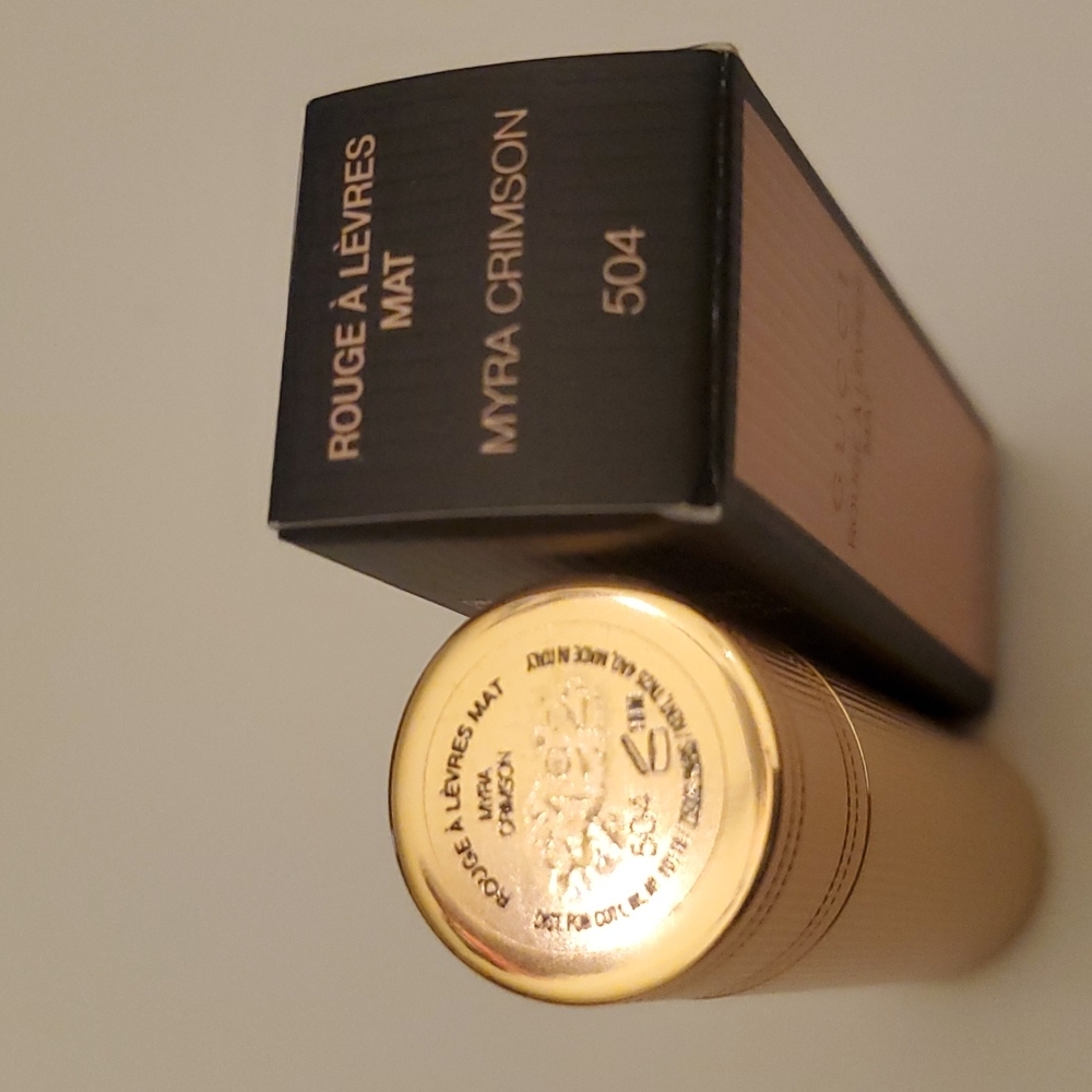 Gucci Velvet Matte Lipstick 504 Myra Crimson. BNIB $ALE - Picture 8 of 8